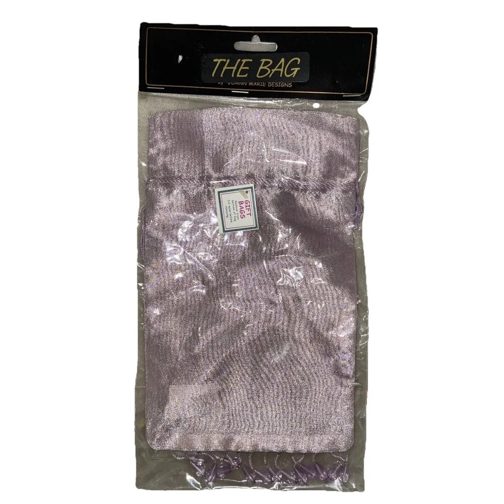 Joann Marie Designs Gift Bag Purple Organza 6x10